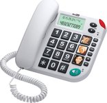 Fixed phone Maxcom KXT 480 White