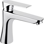 Basin battery Ferro Algeo Square standing chrome (BAQ2)