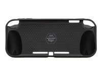Galinis dangtelis DELTACO GAMING GAM-093 skirtas NINTENDO Switch Lite, stovo funkcija, juodas