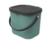 ROTHO Albula Dark green - atliekų rūšiavimo konteineris - 6l