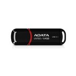 USB raktas ADATA 64GB USB3.0 juodas AUV150-64G-RBK