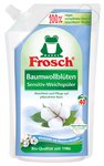 Skalbinių minkštiklis Frosch Medvilnės žiedų kvapo 1000 ml