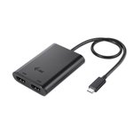 i-tec USB-C dual HDMI Video Adapteris 2x HDMI 4K suderinamas su Thunderbolt 3