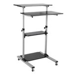 LOGILINK BP0070 - Compact mobile stand up computer workstation