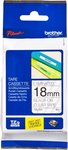 Brother colorless tape TZe-141 print black