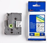 Brother colorless tape TZe-121 print black