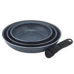 Russell Hobbs RH03293EU7 Nightfall Stone 4-Piece Smart Clip Fry Pan Set