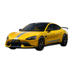 Xiaomi SU7 Ultra 1:18 Die-cast Model Car Lightning Yellow Zinc alloy, ABS, SAN, PVC