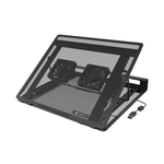 Natec  Laptop Cooler Pad, 2 Fans  Tern 2 Plus  Black