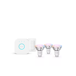 Philips Hue E WCA 345 GU10 3kit SW EU  GU10  4.7 W  16 million colors, White and colored light