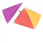 Išmaniosios apšvietimo sistemos NANOLEAF Shapes papildymas, trikampio formos, 3vnt.x1.5W