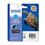 Toneris Epson T1572 Ink Cartridge, Cyan