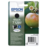 Toneris Epson Ink Cartridge  T1291 BK Inkjet, Black