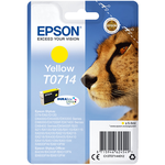 Toneris Epson T0714 Ink Cartridge, Yellow