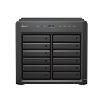 Synology Tower NAS DS2422+ Up to 12 HDD/SSD Hot-Swap, Ryzen V1500B Quad Core, Processor frequency 2.