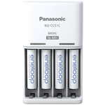 Elementų kroviklis PANASONIC ENELOOP K-KJ51MCD04E, 10 val; +(4xAAA)