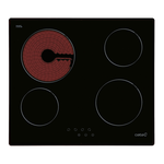 Kaitlentė CATA  Hob  TN 604/B  Vitroceramic  Number of burners/cooking zones 4  Touch  Black