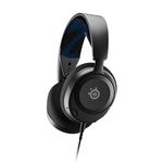 Ausinės žaidėjam SteelSeries Arctis Nova 1P, gaubiančios ausis, laidinės, juodas