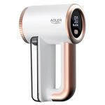 Pūkų surinkiklis Adler Lint remover AD 9617 White/Gold Rechargeable battery 5 W