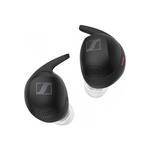 Ausinės SENNHEISER Momentum SPORT, į ausis, belaidės, juodos