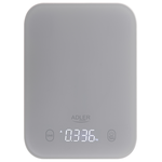 Virtuvinės svarstyklės Adler Kitchen Scale  AD 3181g  Graduation 1 g  Display type LED  Grey