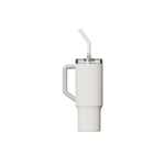 Taurės, stiklinės, puodeliai  Xiaomi  Straw Mug  Capacity 1 L  Material Stainless steel  White