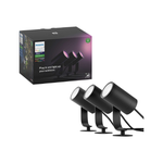 Išmanusis foninis apšvietimas Philips Hue Lily Outdoor Spot base set 3x8W 24V Hue White and Color