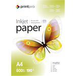 Popierius ColorWay PrintPro Photo Paper, 500 sheets  190 g/m²  A4  Matte