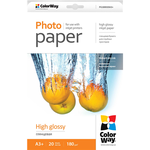 Popierius ColorWay Photo Paper, 20 sheets  180 g/m²  A3+  High Glossy