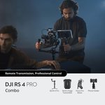 DJI RS 4 Pro Combo Rankinis fotoaparato stabilizatorius Juoda