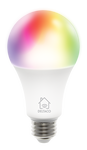 Išmanių lempučių rinkinys DELTACO SMART HOME 3vnt., RGB LED, E27, WiFi, 9W,  810lm / SH-LE27RGB-3P