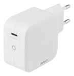 Įkroviklis DELTACO 60W, PD, USB-C, skirtas greitai įkrauti visus suderinamus įrenginius / USBC-GAN02