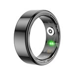 Išmanusis žiedas Maxlife MXSR-100,juodas,9 dydis/19.1mm