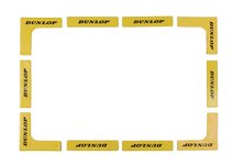 Linijos teniso kortui Dunlop 623DN622224 12vnt geltonos