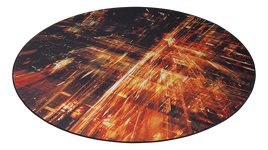 Riboto leidimo grindų kilimėlis DELTACO GAMING DFP420 110x110cm / GAM-126