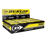Skvošo kamuoliukas Dunlop PRO WSF/PSA 12-box