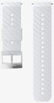 Dirželis Suunto, išmaniajam laikrodžiui, silikoninis, white/steel, baltas, M
