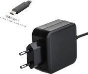 Laptop power supply Akyga 65 W, USB-C, 3.2 A, 20 V (AK-ND-70)