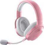 Ausinės Razer Barracuda X Gaming Headset su mikrofonu, ant ausų, Quartz Pink
