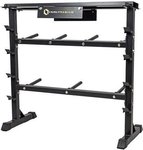 HMS Plate stand I dumbbell STR12 black