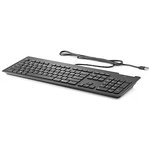 HP Slim v2 USB Wired Keyboard - Smartcard - Black - ESTONIAN