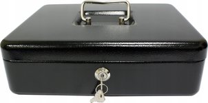 Metalplus Large black money box (21534AS_BLACK)