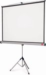 Screen for projector Nobo The projection screen on the stand Nobo 1902397W (manually developed