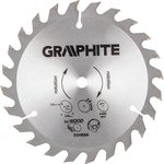 Graphite Circular saw blades with HM tips 150x10mm, 1.6 mm , 24 teen, Energy+)