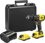 Drilling machine Stanley SFMCD715D2K 18 V 2 x battery 2 Ah