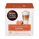 Kavos kapsulės NESCAFE Dolce Gusto Caramel Latte Macchiato 145,6g