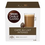 NESCAFE DOLCE GUSTO Cafe Au Lait Intenso, 160g