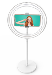 Telefono laikiklis Digipower My Story 10" DeskTop Ring Light su pulteliu