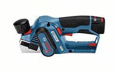 Bosch GHO 12V-20 Professional - blue / black - 2x Li-ion battery 3 -0Ah
