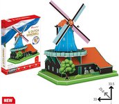 Dante Puzzle 3D large set Dutch Windmill - (306-20219)